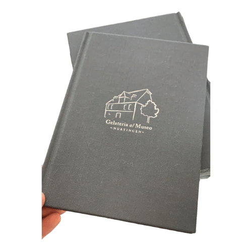 Speisekarte mit Hardcover