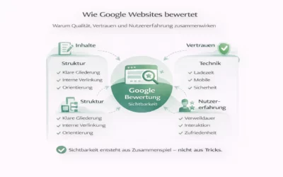 Wie Google Websites bewertet