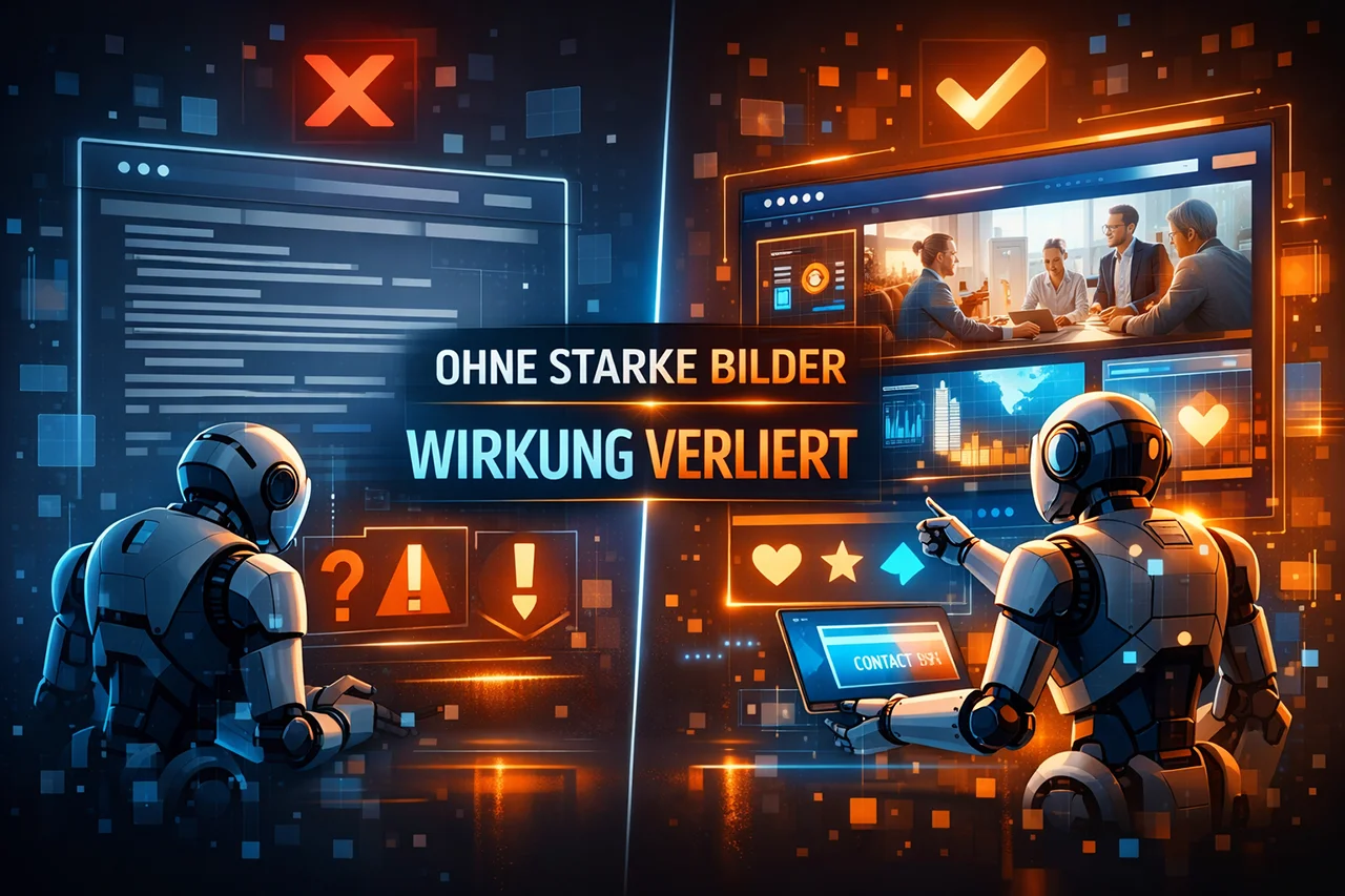 Warum Websites ohne starke Bilder an Wirkung verlieren