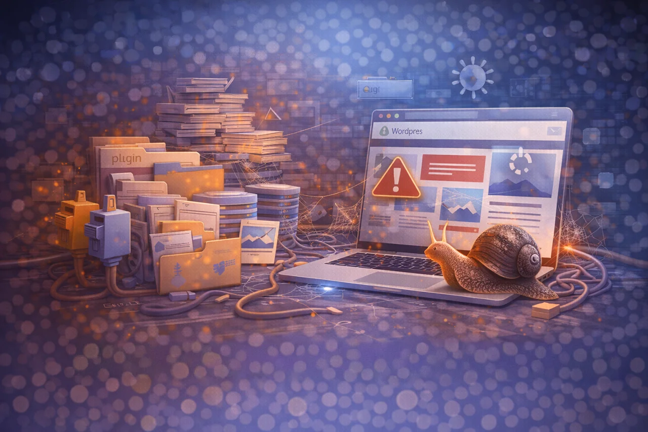Warum WordPress Websites plötzlich langsam werden und die typischen Ursachen